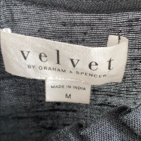 Velvet Black Blouse - Picture 6 of 6